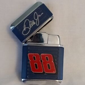 Dale Earnhardt # 88 Navy Blue Metal Flip Lighter